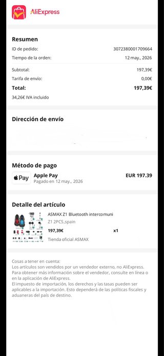 Intercomunicador Moto ASMAX Z1 Dual Pack
