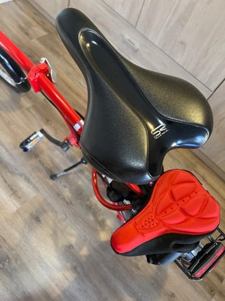 Bicicleta Plegable Roja