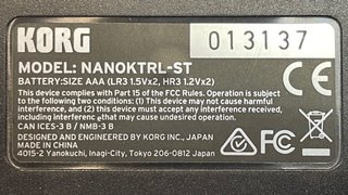 Korg nanoKONTROL Studio BT Controlador MIDI