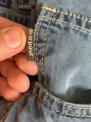 Pantalón vaquero Barbour azul