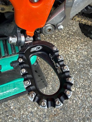 KTM 250 EXC-F 2018-2020 Naranja/Morado