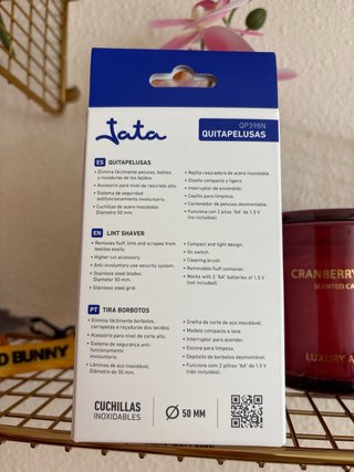 Quitapelusas Jata Inoxidable 50mm
