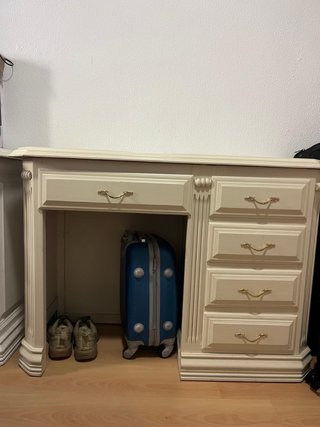 Escritorio Mueble Cajonera Blanco