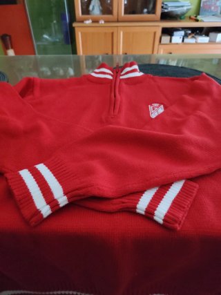 Jersey punto rojo talla M