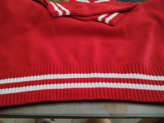 Jersey punto rojo talla M