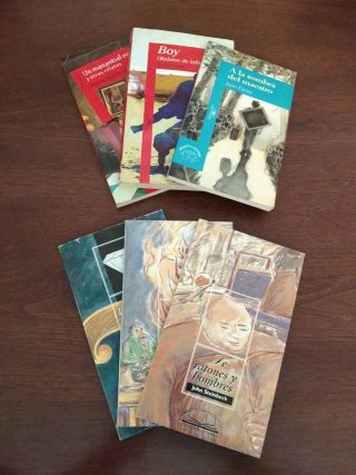 6 libros de literatura juvenil Lecturas primaria