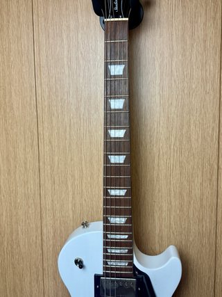 Guitarra Epiphone Les Paul Studio blanca IMPECABLE