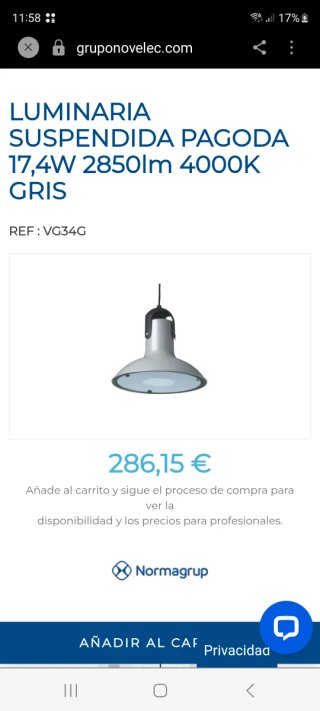 Lámpara Industrial Ornalux