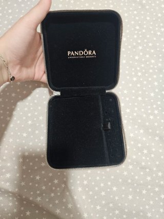 Joyero Pandora Blanco Acolchado