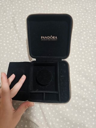 Joyero Pandora Blanco Acolchado
