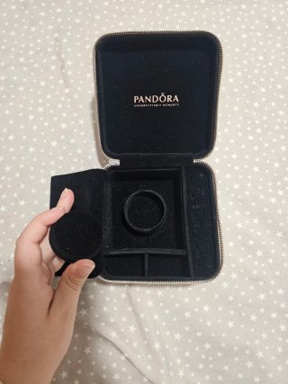 Joyero Pandora Blanco Acolchado