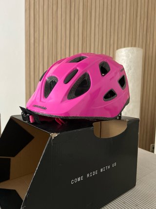 Casco Cannondale Quick Junior Rosa