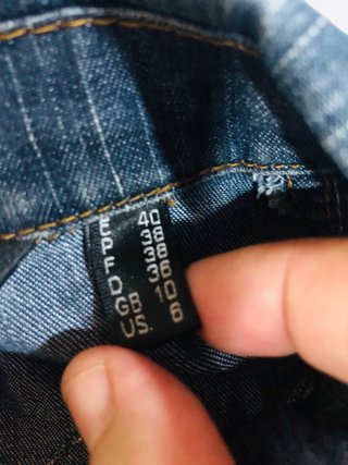 Chaqueta Tejana Azul