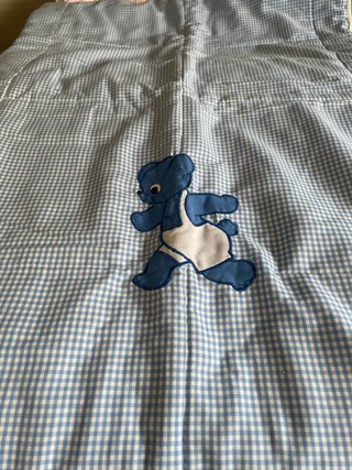 Saco de dormir cuna oso azul