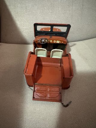 Jeep Militar Juguete Antiguo