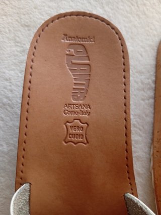 Sandalias de cuña plantas anatómicas Talla 36