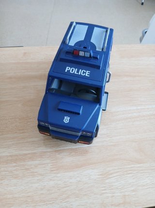 Todoterreno Policía Playmobil Azul