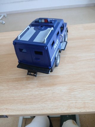 Todoterreno Policía Playmobil Azul