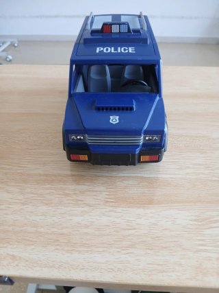 Todoterreno Policía Playmobil Azul