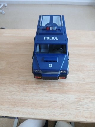 Todoterreno Policía Playmobil Azul