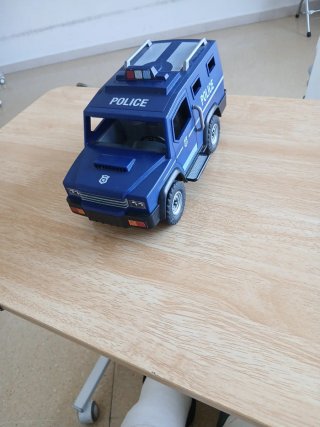 Todoterreno Policía Playmobil Azul