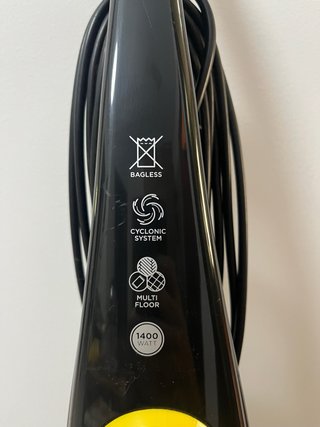 Aspiradora Polti Negra y Amarilla