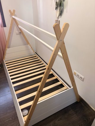 Cama infantil de madera  Medidas 180*90cm