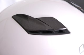 Casco Moto Modular LS2 Blanco Nuevo.