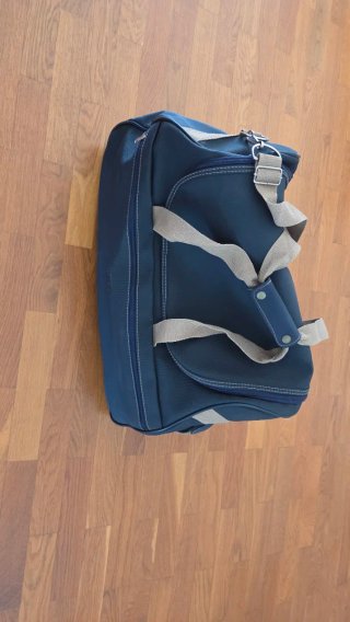 Bolsa de viaje 3M azul y beige
