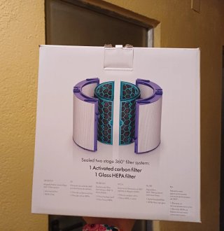 Purificador Dyson Hot+Cool Blanco/Plata