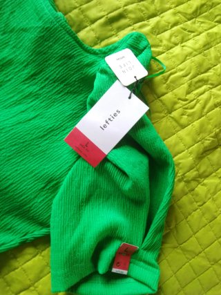 Vestido verde talla L sin estrenar