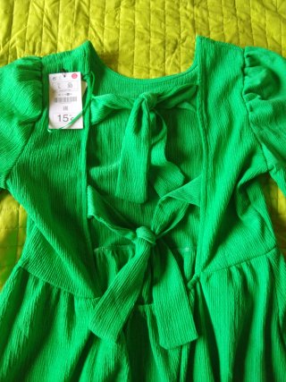 Vestido verde talla L sin estrenar
