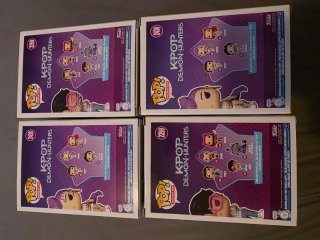 Funko Pop K-Pop Demon Hunters 4 pezzi