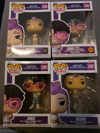 Funko Pop K-Pop Demon Hunters 4 pezzi