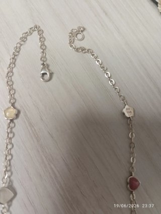 Collar Tous Plata Corazones y Flores