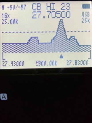 Emisora UHF VHF+ AÉREA Y CB(RX) +ANTENA CB-27MHZ