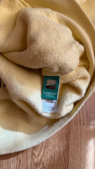 Supreme La Martina Sudadera Cremallera Amarilla
