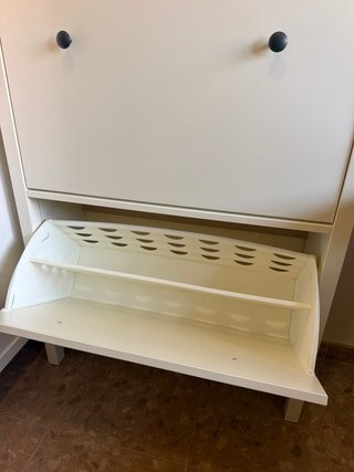 Zapatero Ikea Hemnes blanco