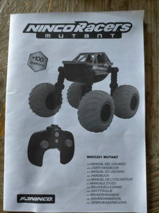 Coche RC Ninco Racers Mutant Verde