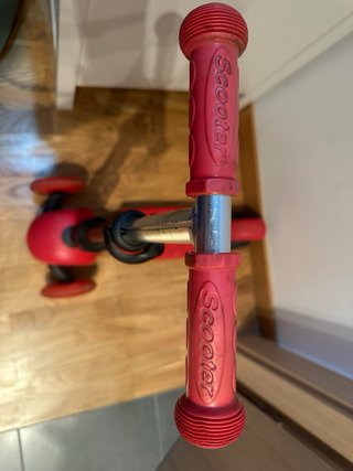 Patinete 3 Ruedas Rojo Scooter