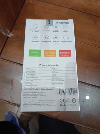 Termómetro Infrarrojo AIQURA AD801