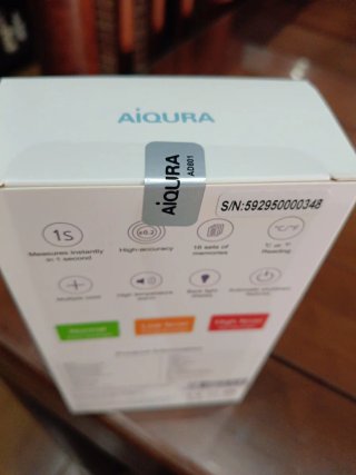 Termómetro Infrarrojo AIQURA AD801