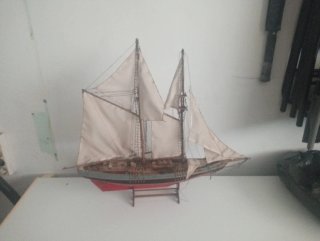 Maqueta barco de vela