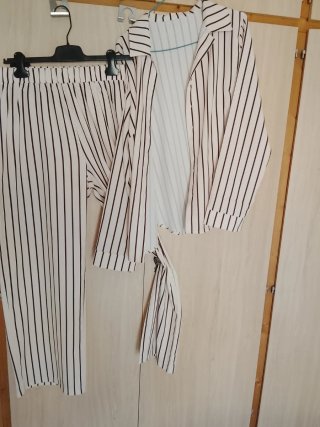 Conjunto Rayas Ancho Talla Única