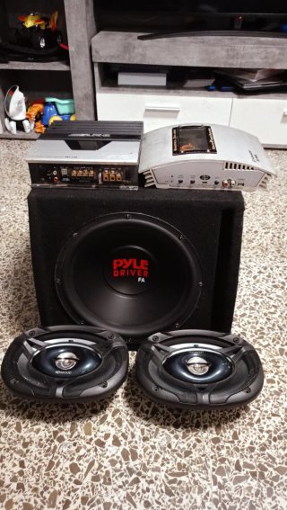 Amplificador Pioneer 500W Negro
