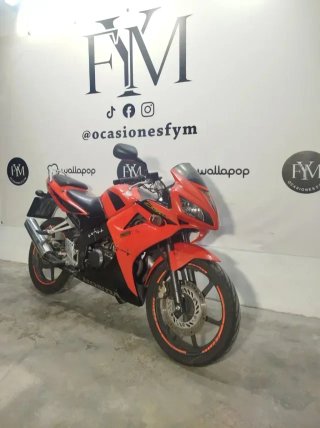 HONDA CBR125R 2008 ROJA
