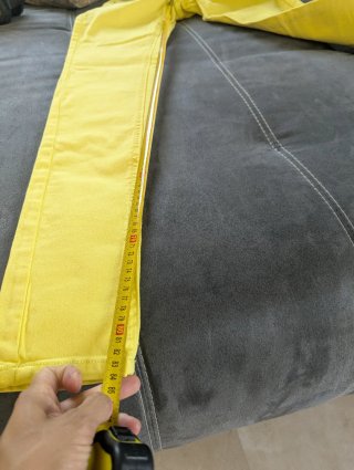 Pantalón Cimarrón Amarillo Talla 29
