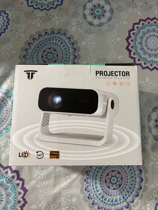 Proyector 4K Android TV WiFi 6 Blanco - Nuevo