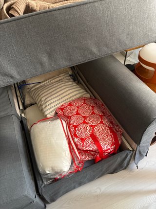 Sofá Cama IKEA EKTORP Gris Chaise Longue