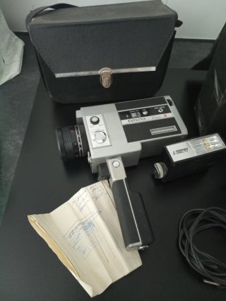 Camara de vídeo de los años 1972